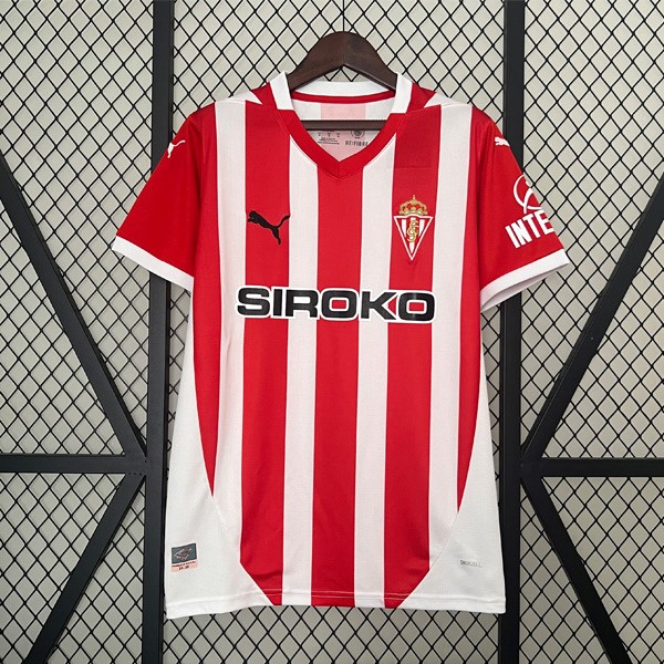 Tailandia Camiseta Sporting De Gijón 1ª 2024/25